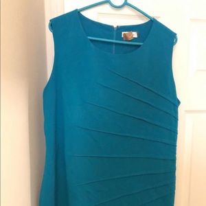 Teal sz 16 Calvin Klein dress